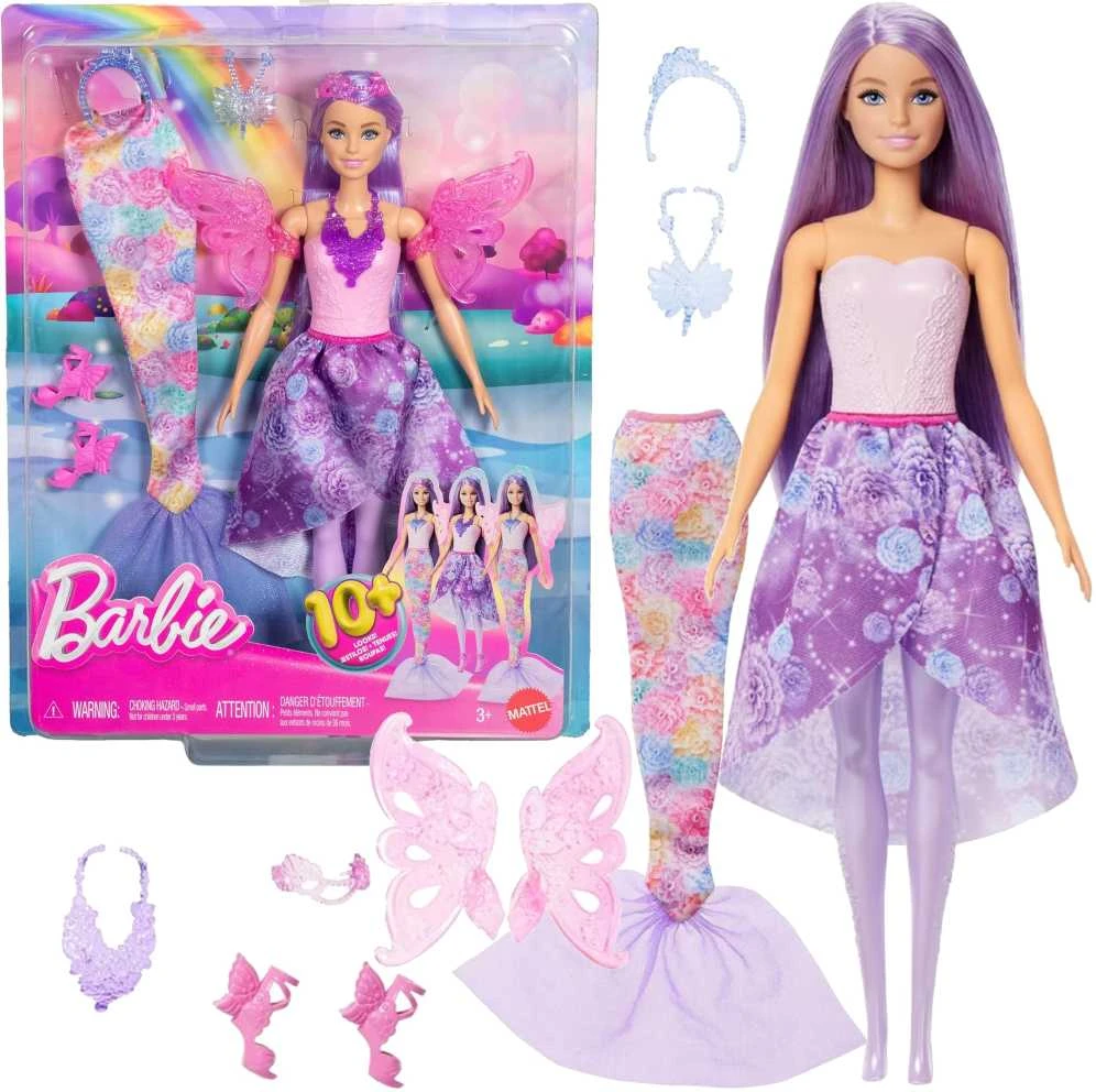 Barbie lėlė su fėjos ir undinėlės rinkinuku JCP74