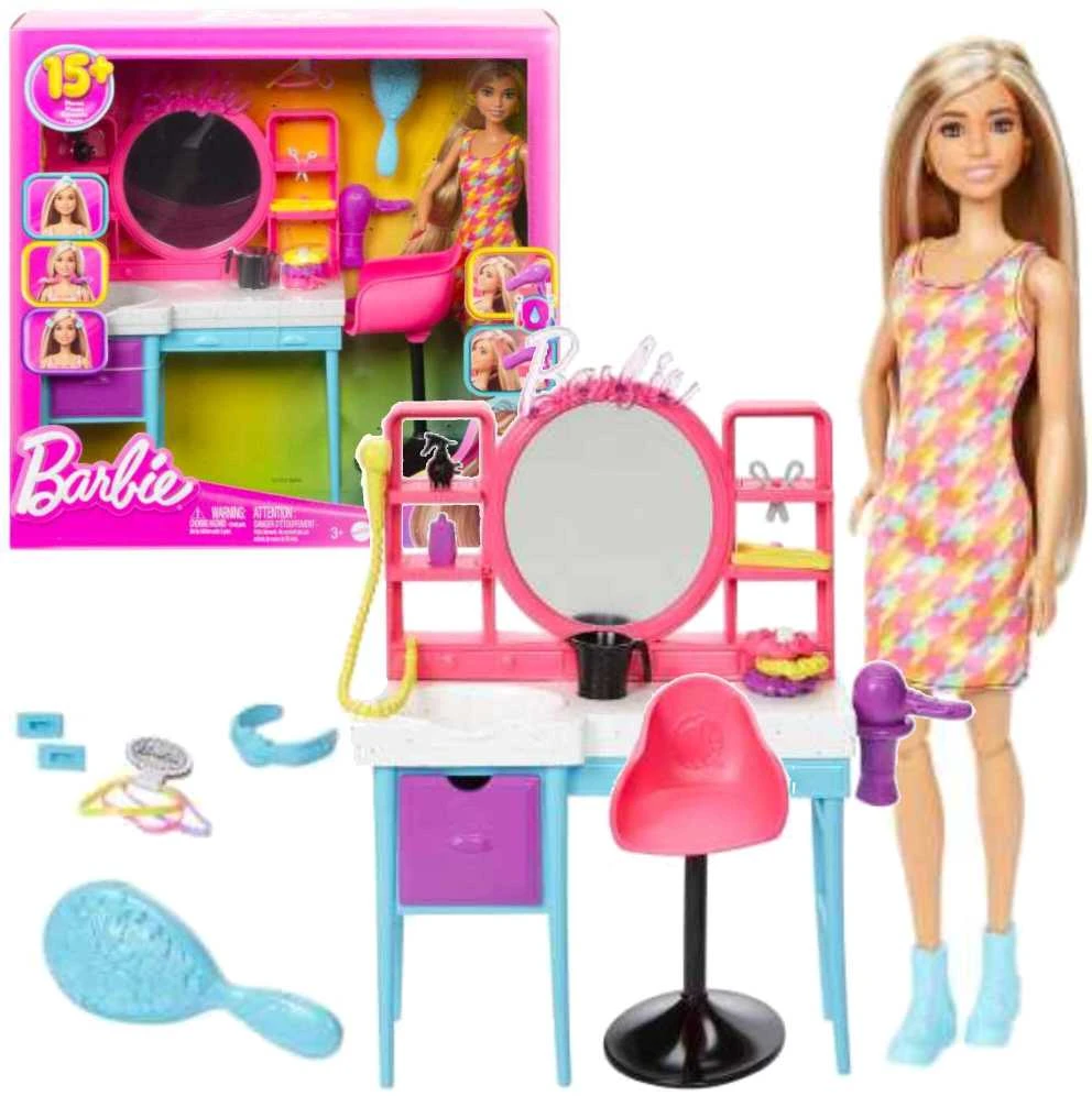 Barbie lėlė su žaidimų rinkiniu HKV00