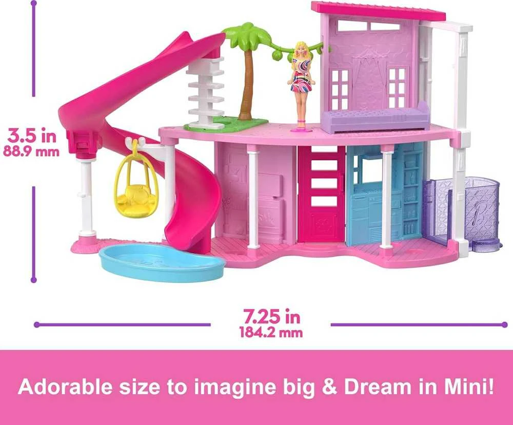 Barbie Mini namai Barbė su staigmena HYF45