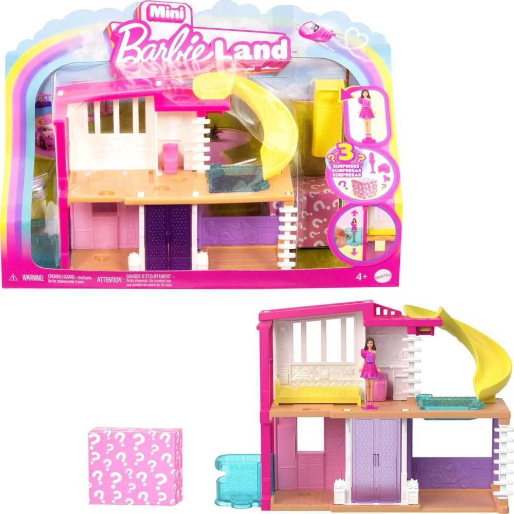 Mattel Barbės mini svajonių namelis su staigmena HYF44 HYF47