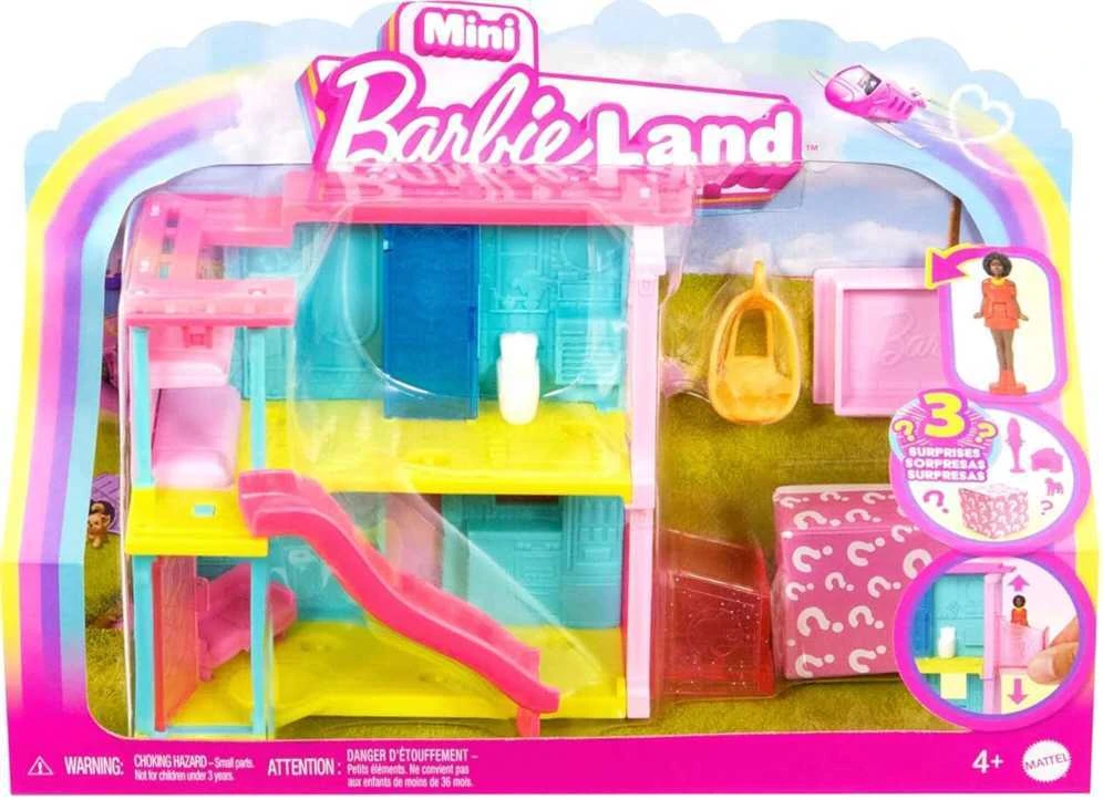Mattel Barbės mini svajonių namelis su staigmena HYF44 HYF46
