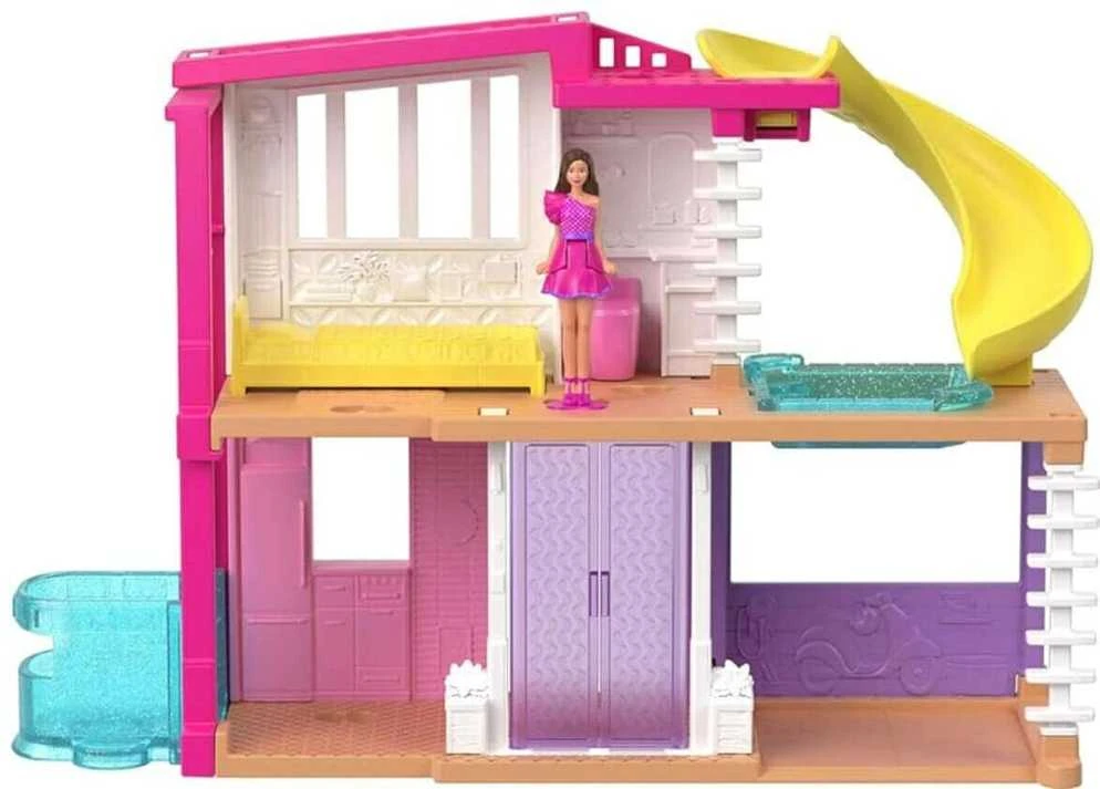 Mattel Barbės mini svajonių namelis su staigmena HYF44 HYF47