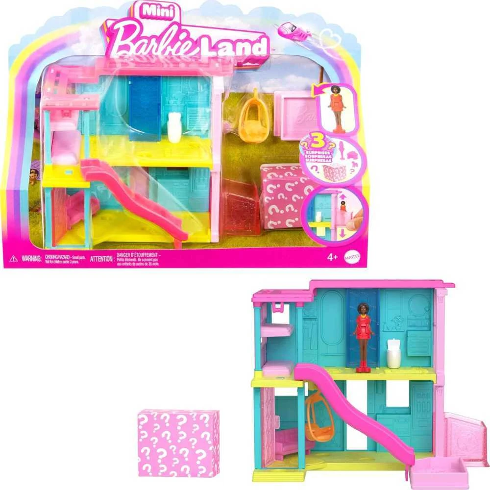 Mattel Barbės mini svajonių namelis su staigmena HYF44 HYF46