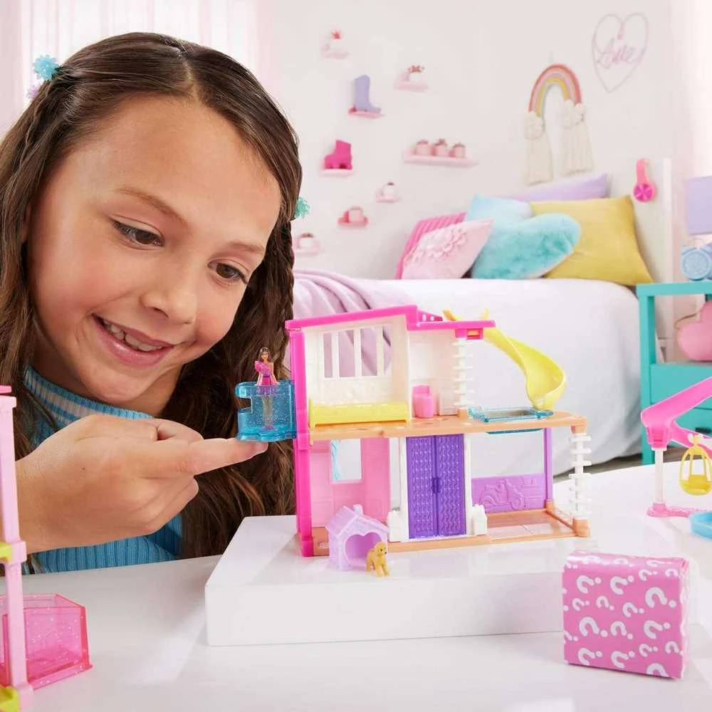 Mattel Barbės mini svajonių namelis su staigmena HYF44 HYF47