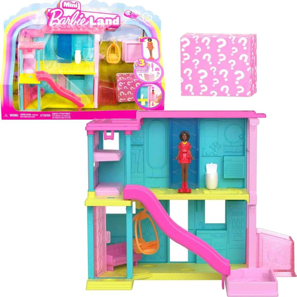 Mattel Barbės mini svajonių namelis su staigmena HYF44 HYF46