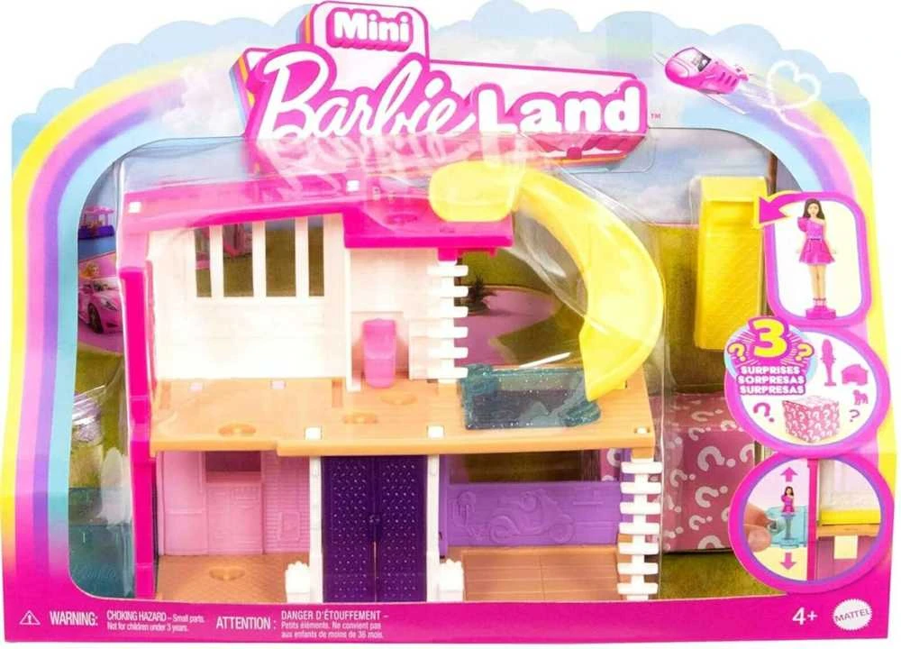 Mattel Barbės mini svajonių namelis su staigmena HYF44 HYF47