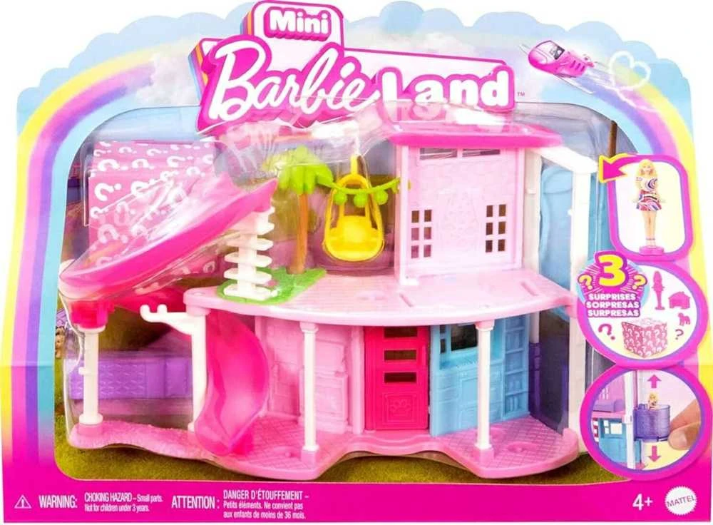 Barbie Mini namai Barbė su staigmena HYF45