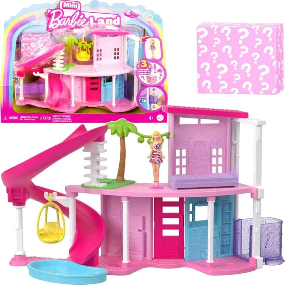 Barbie Mini namai Barbė su staigmena HYF45