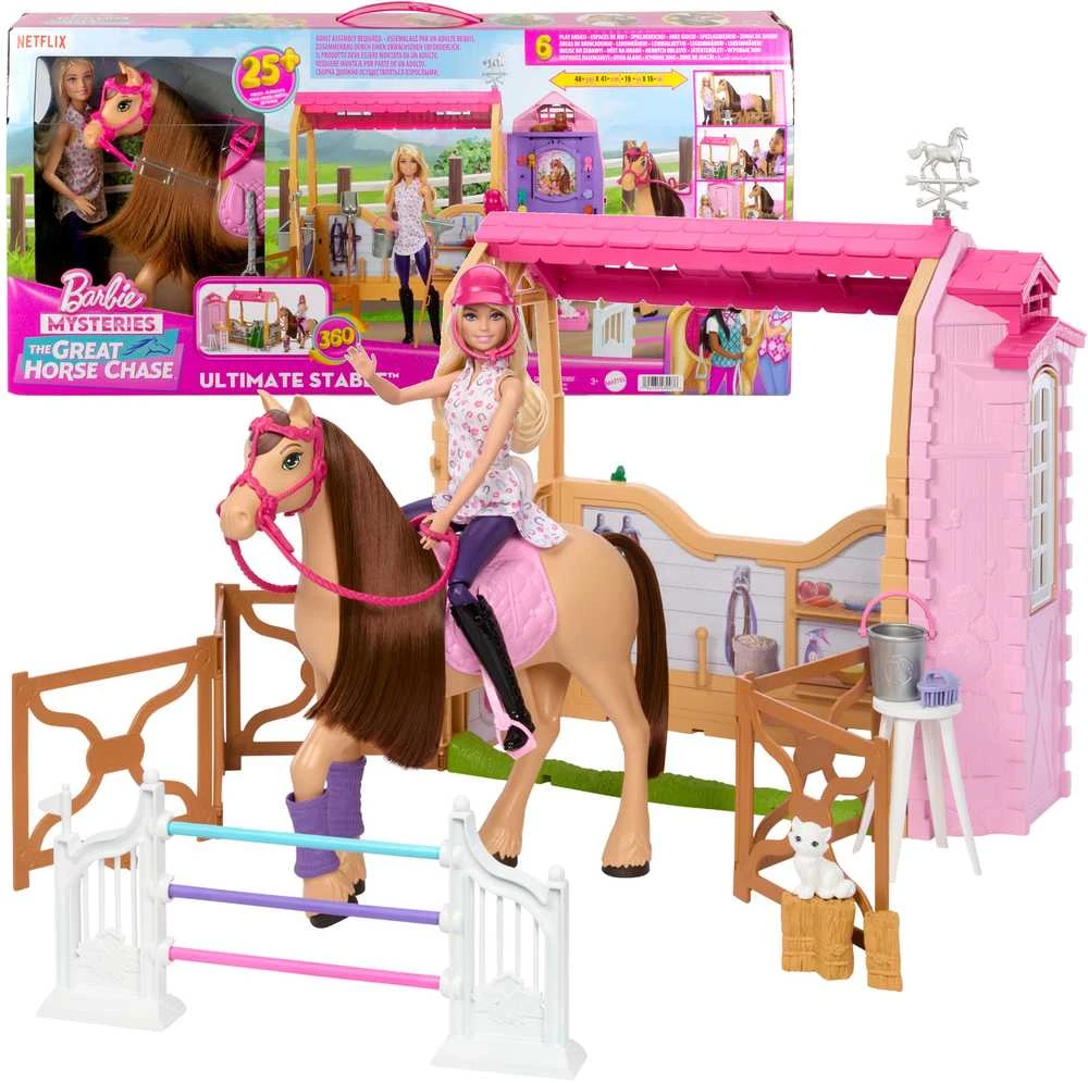 Mattel „Barbie Mysteries“ žirgyno rinkinys