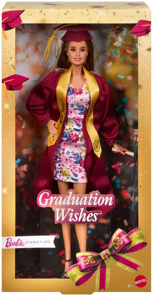 Mattel BARBIE GRAD WISHES kolekcinė absolventė lėlė (JJX81)