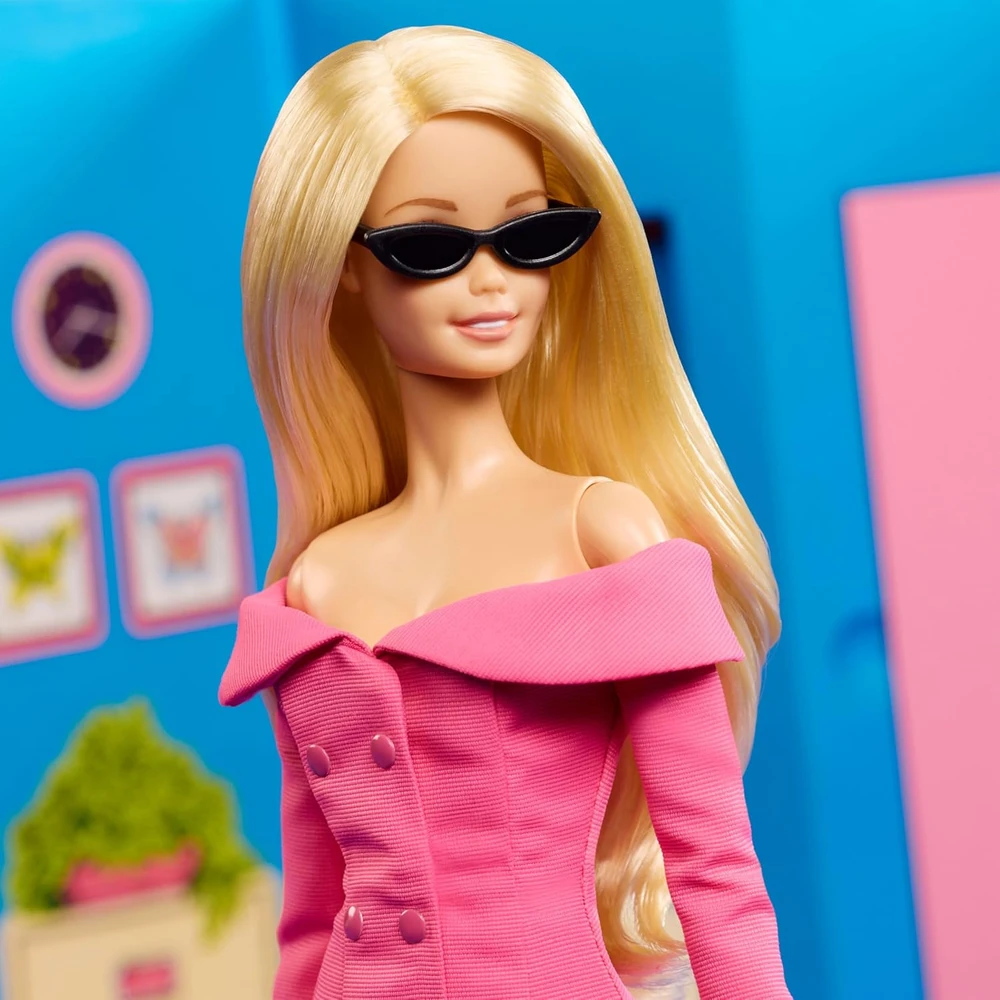 Barbie Signature kolekcinė lėlė Deluxe rožiniame komplekte Styled by Andrew Mukamal Day to Night