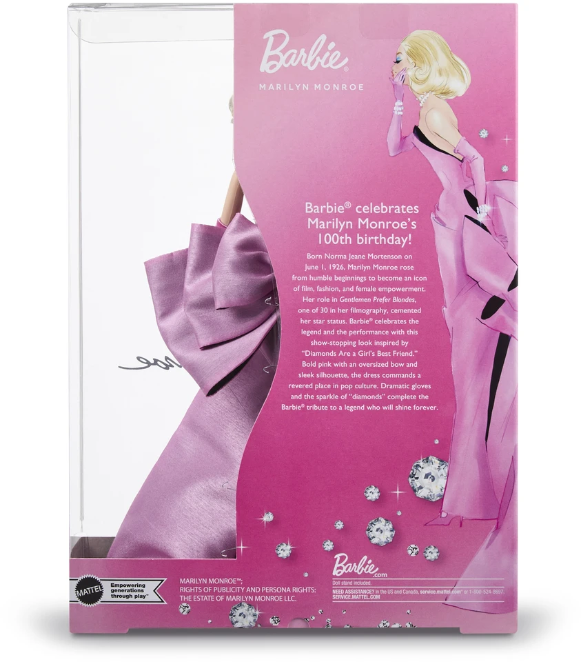 Mattel BARBIE kolekcinė Marilyn Monroe lėlė (JJY00)