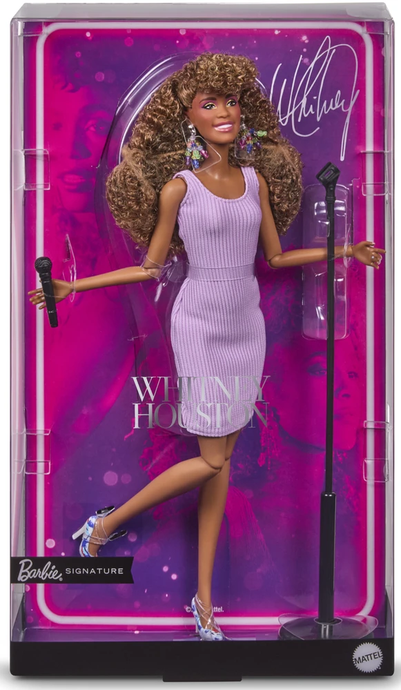 Barbie Signature Lėlė Kolekcjonerska Whitney Houston su mikrofonu
