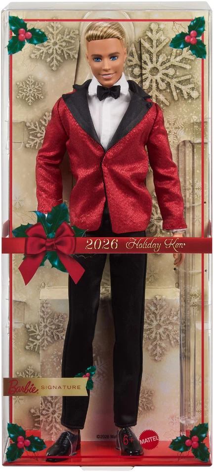 Mattel BARBIE KEN HOLIDAY kolekcinė Ken lėlė (JJX87)