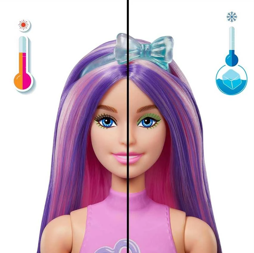 Mattel Barbie Surprise Color Reveal Balloon Animal serijos lėlė