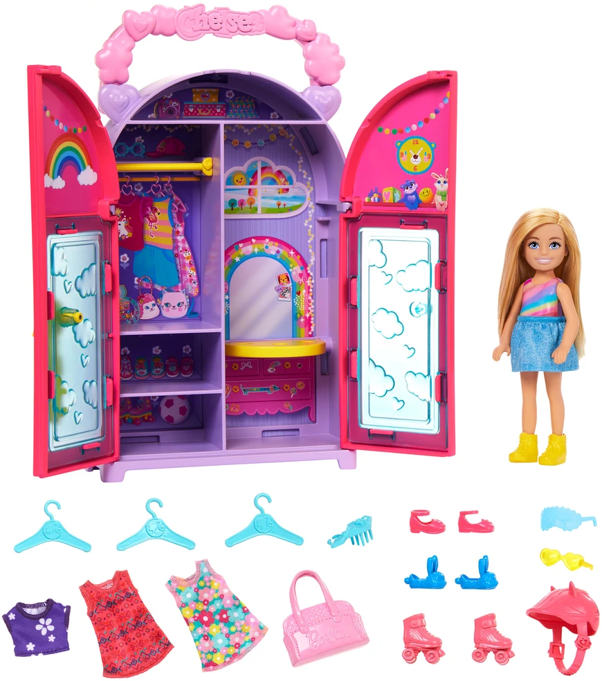 Mattel Čelsės spintos rinkinys