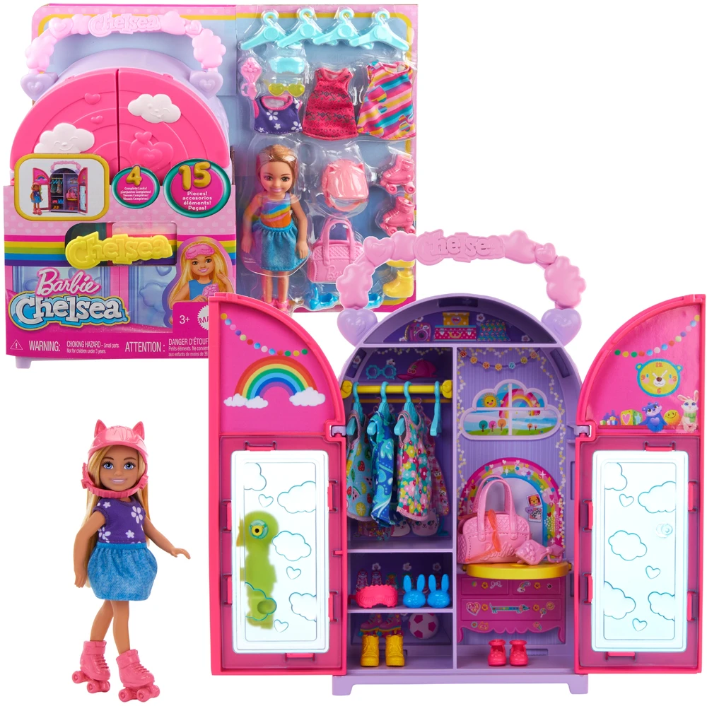 Mattel Čelsės spintos rinkinys