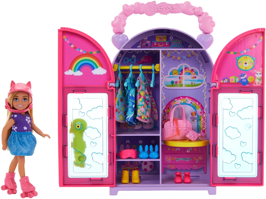 Mattel Čelsės spintos rinkinys