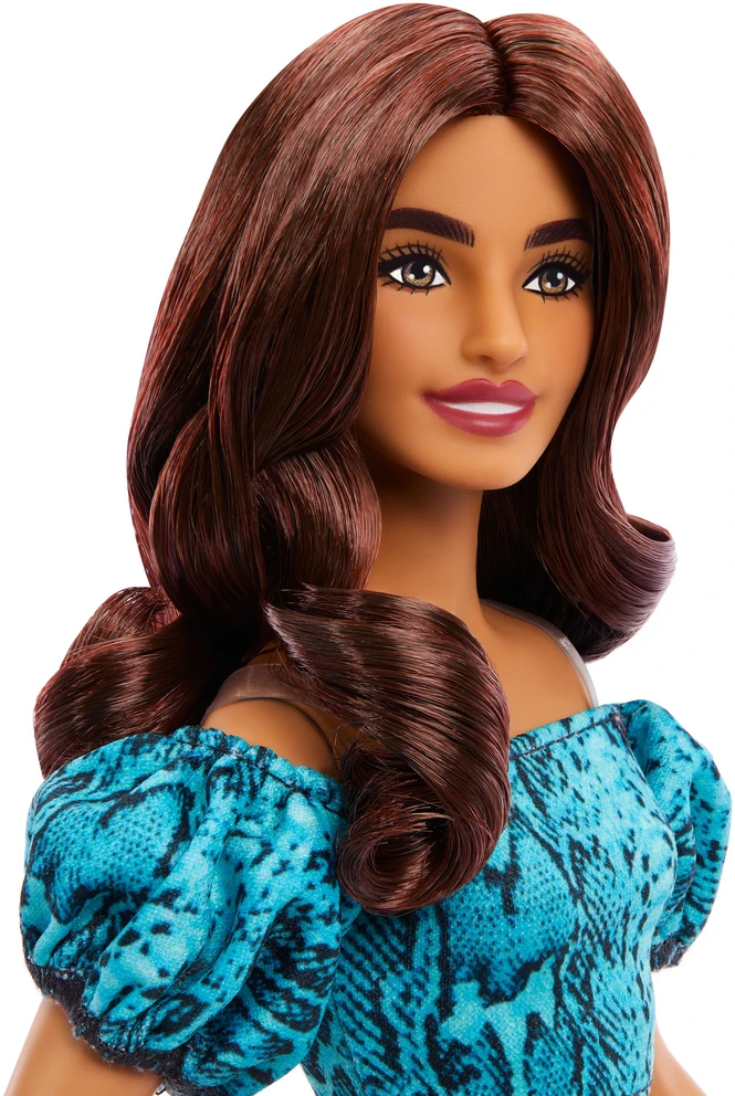 Mattel BARBIE FASHIONISTAS lėlė madistė žaliu kostiumėliu (JJN63)