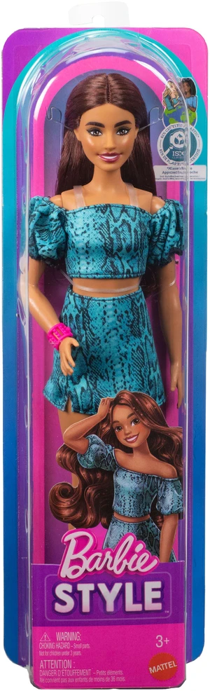 Mattel BARBIE FASHIONISTAS lėlė madistė žaliu kostiumėliu (JJN63)