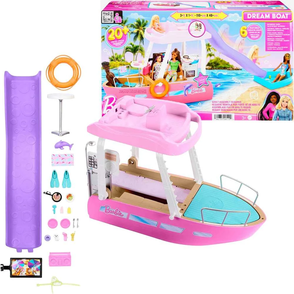 Mattel Barbie - DreamBoat Playset (HJV37)