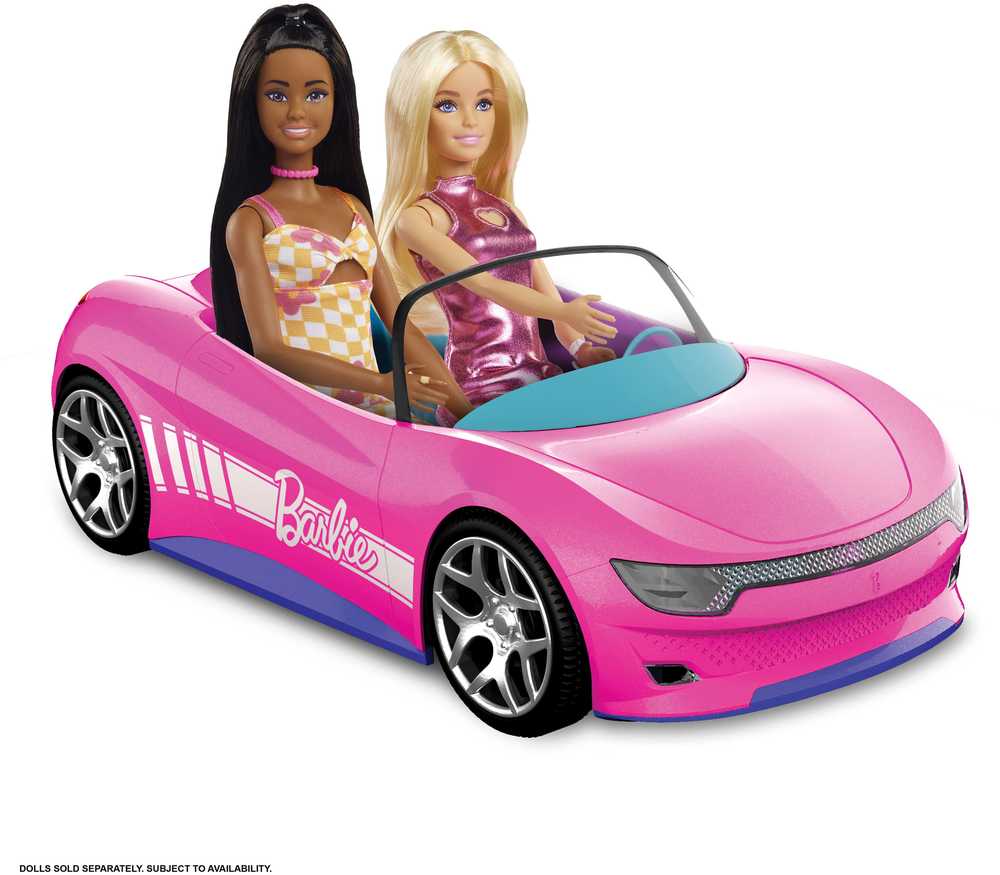 Mattel HOT WHEELS RC automodelis – BARBIE kabrioletas (JBH05)