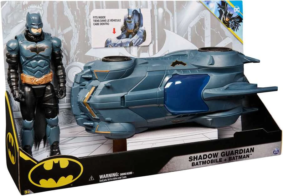Batman Betmenas - Betmeno automobilis su 30 cm figūrėle (6070521)