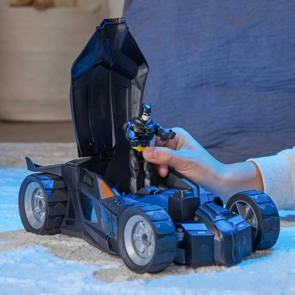 BATMAN 1:20 valdomas automobilis Batmobile, 6065425
