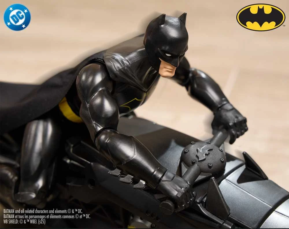 Spin Master BATMAN RC transporto priemonė su figūrėle Batcycle, 6072896