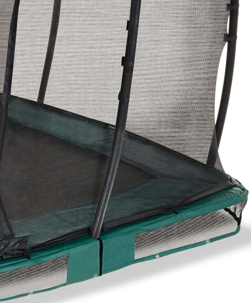 EXIT Allure Premium įleidžiamas batutas 244x427 cm – žalias