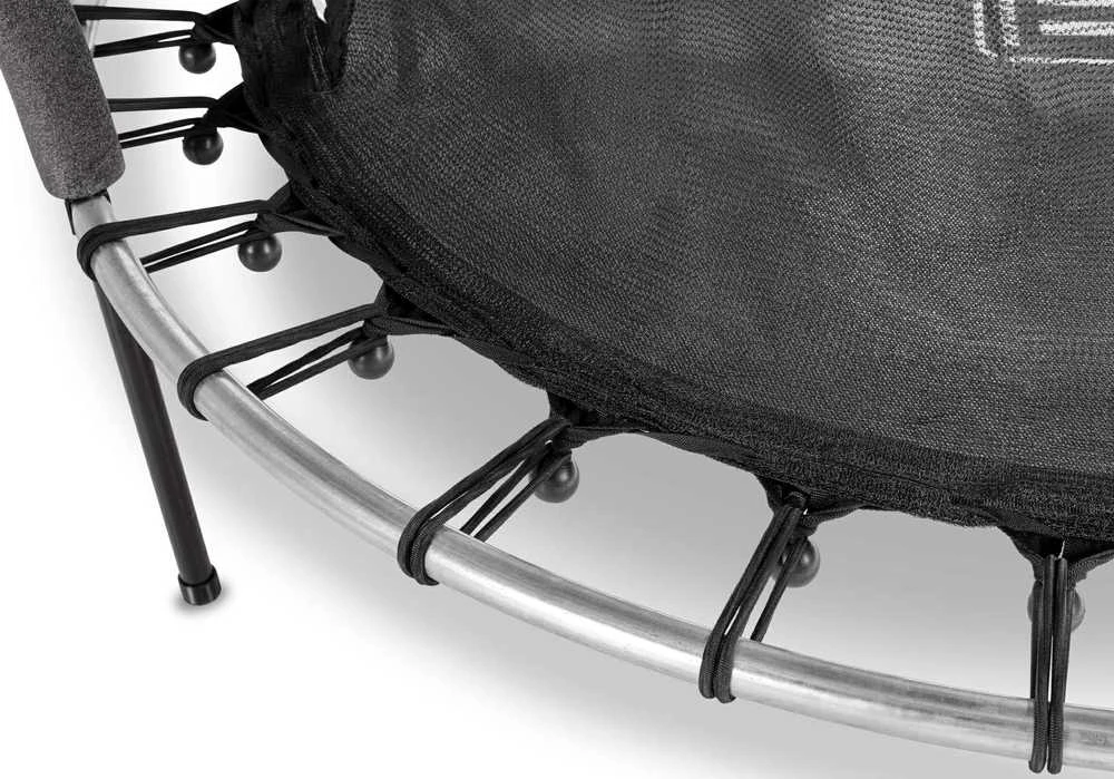 EXIT Tiggy Junior batutas su apsauginiu tinklu, ø140 cm, juodas/žalias