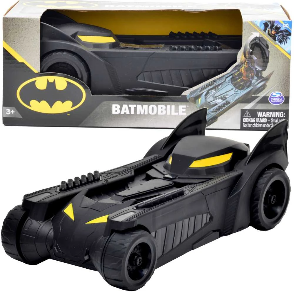 Spin Master Betmenas Batmobile 1:16 DC Comics Batmobile Free Wheelings 25 cm