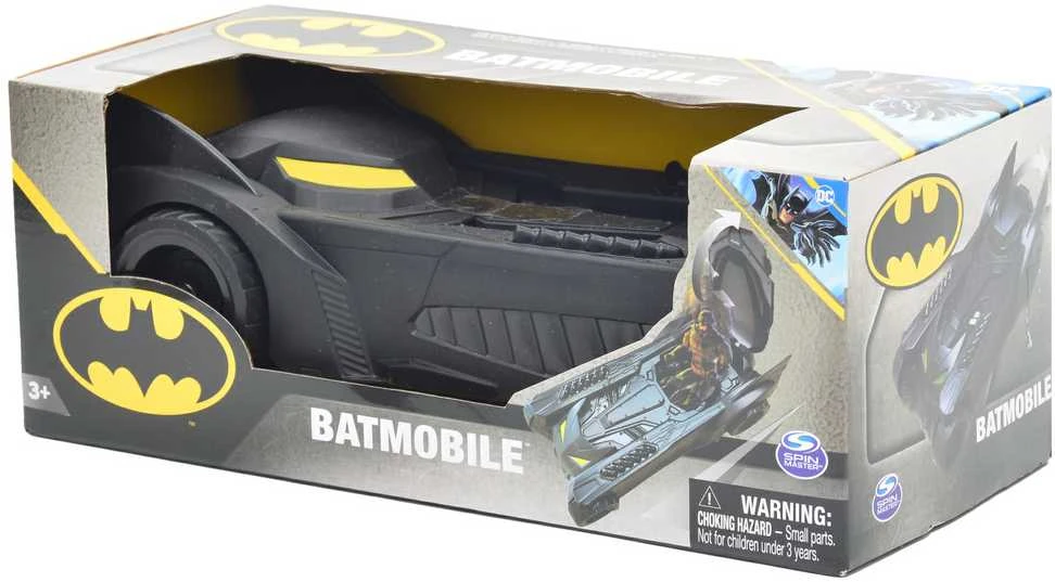 Spin Master Betmenas Batmobile 1:16 DC Comics Batmobile Free Wheelings 25 cm