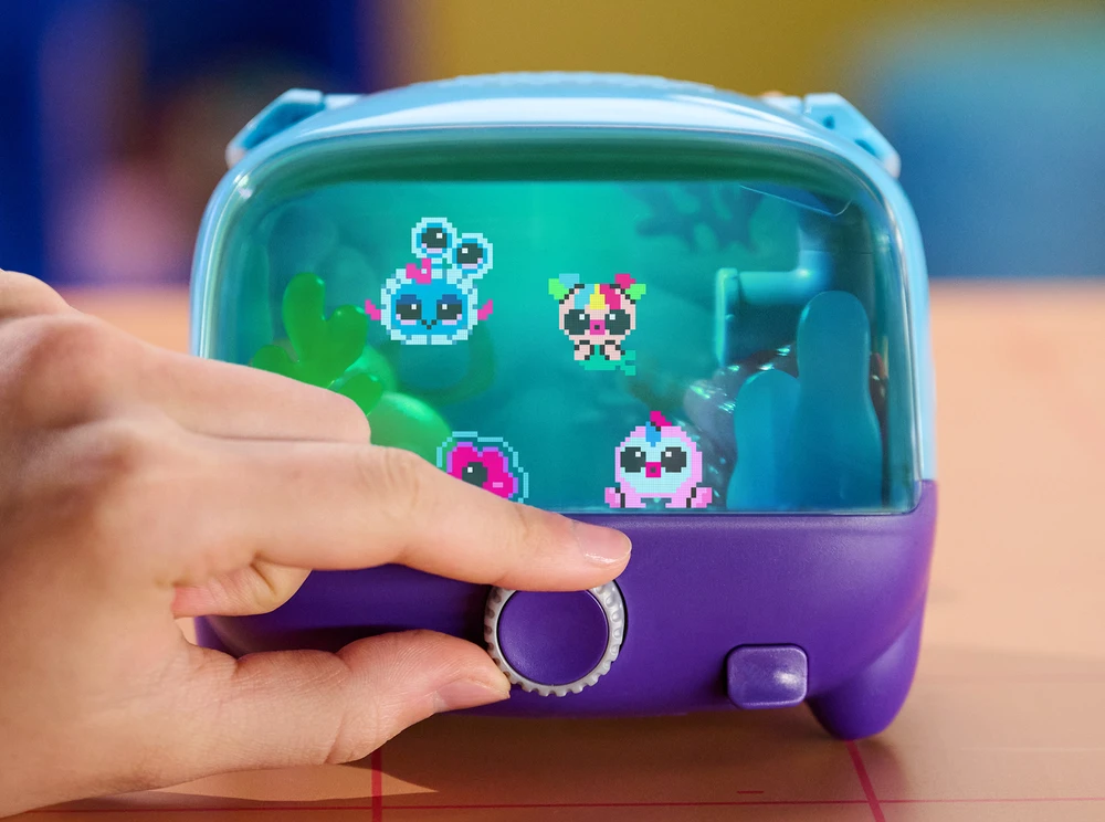 NAUJIENA 2026! Spin Master BITZEE Interaktyvus skaitmeninis gyvūnėlis „Aquarium“