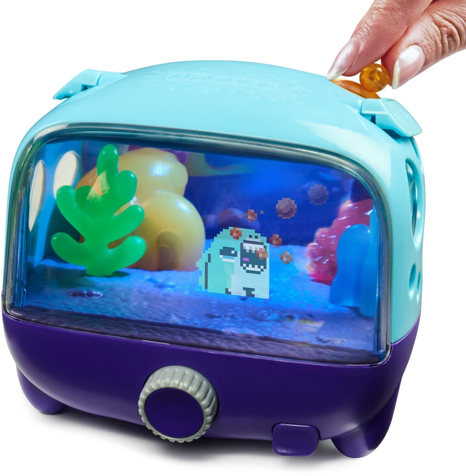 NAUJIENA 2026! Spin Master BITZEE Interaktyvus skaitmeninis gyvūnėlis „Aquarium“