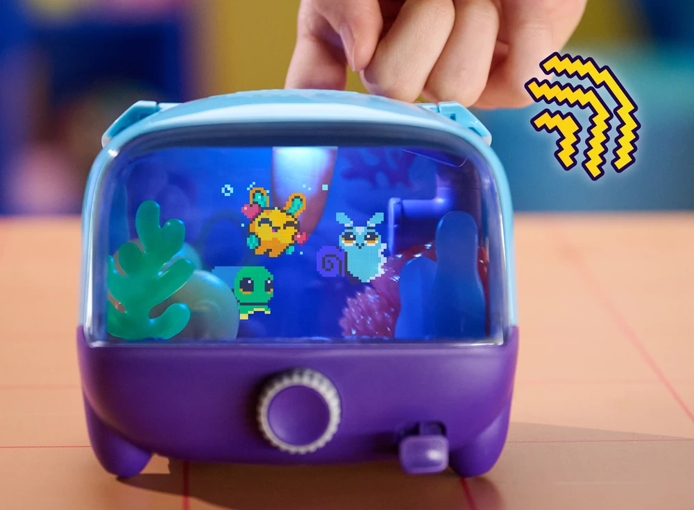 NAUJIENA 2026! Spin Master BITZEE Interaktyvus skaitmeninis gyvūnėlis „Aquarium“
