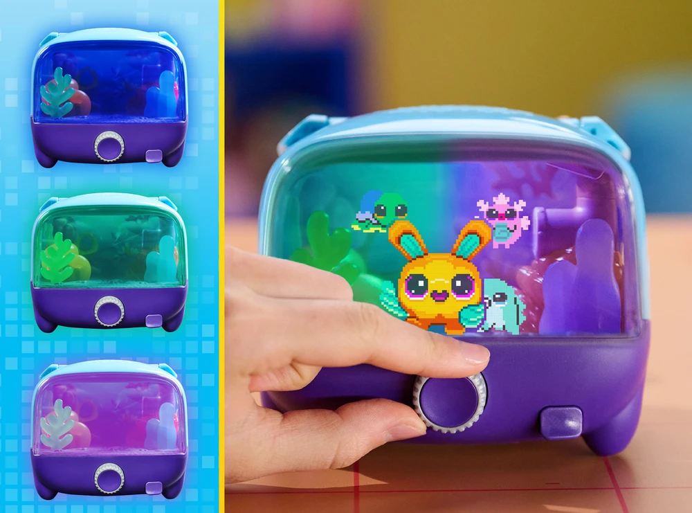 NAUJIENA 2026! Spin Master BITZEE Interaktyvus skaitmeninis gyvūnėlis „Aquarium“