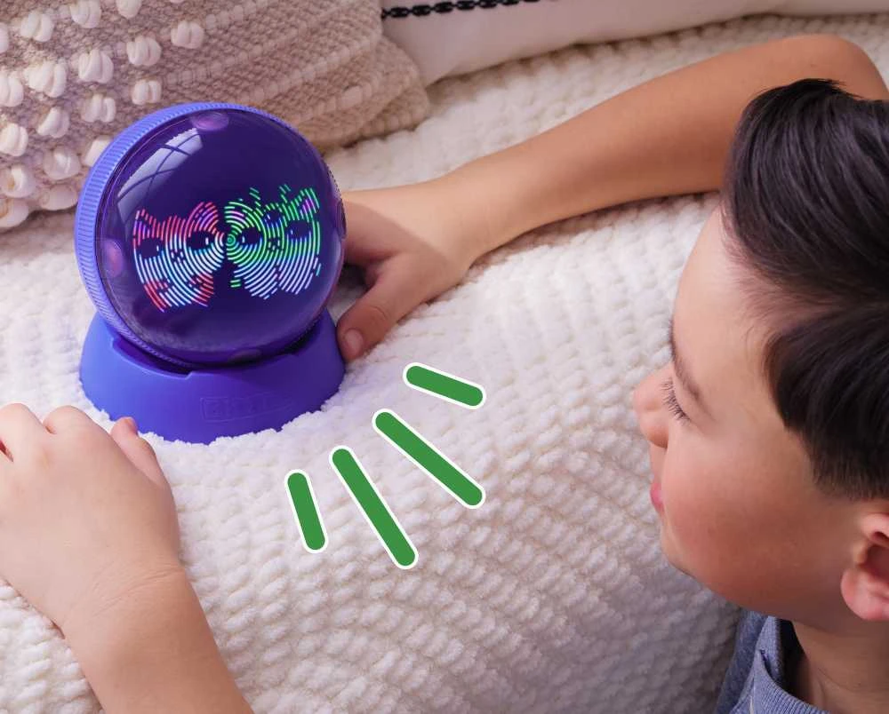 NAUJIENA 2025! Interaktyvus skaitmeninis gyvūnėlis žiurkėno rate BITZEE Hamster Ball