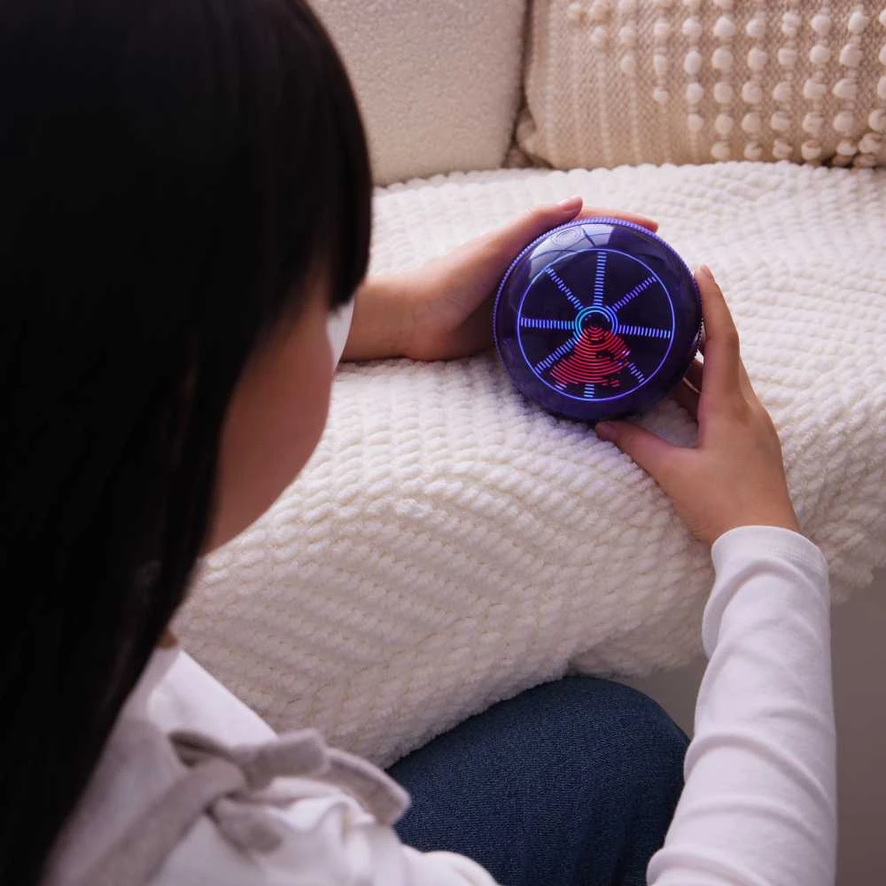 NAUJIENA 2025! Interaktyvus skaitmeninis gyvūnėlis žiurkėno rate BITZEE Hamster Ball