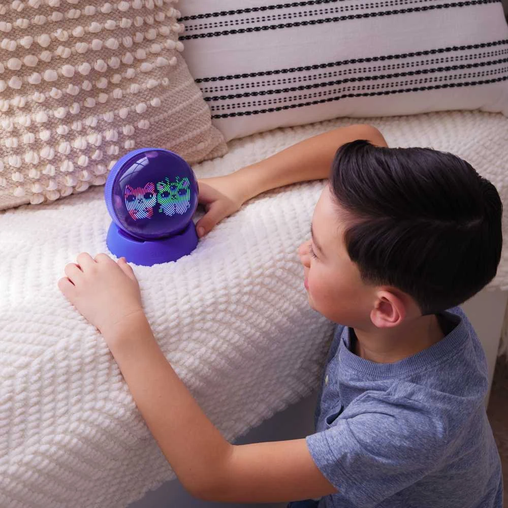 NAUJIENA 2025! Interaktyvus skaitmeninis gyvūnėlis žiurkėno rate BITZEE Hamster Ball
