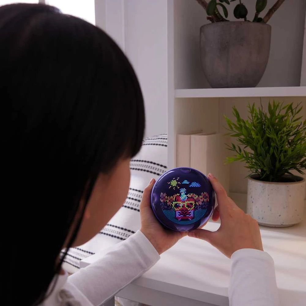 NAUJIENA 2025! Interaktyvus skaitmeninis gyvūnėlis žiurkėno rate BITZEE Hamster Ball