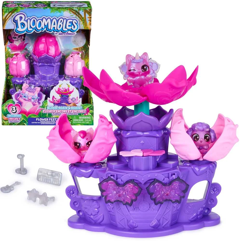 Hatchimals Rinkinys „Gėlių fiesta“, 3 vnt.