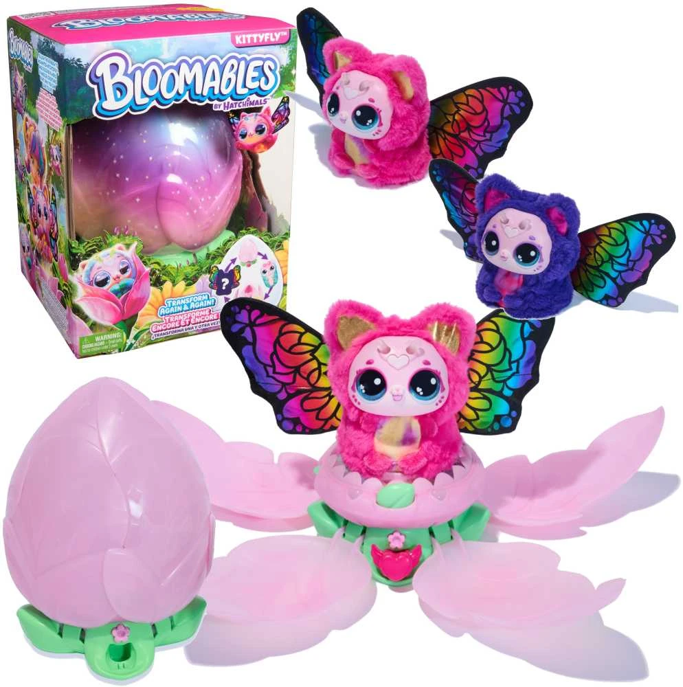 HATCHIMALS ALIVE Interaktyvus žaislas „Žydintis siurprizas-kačiukas“