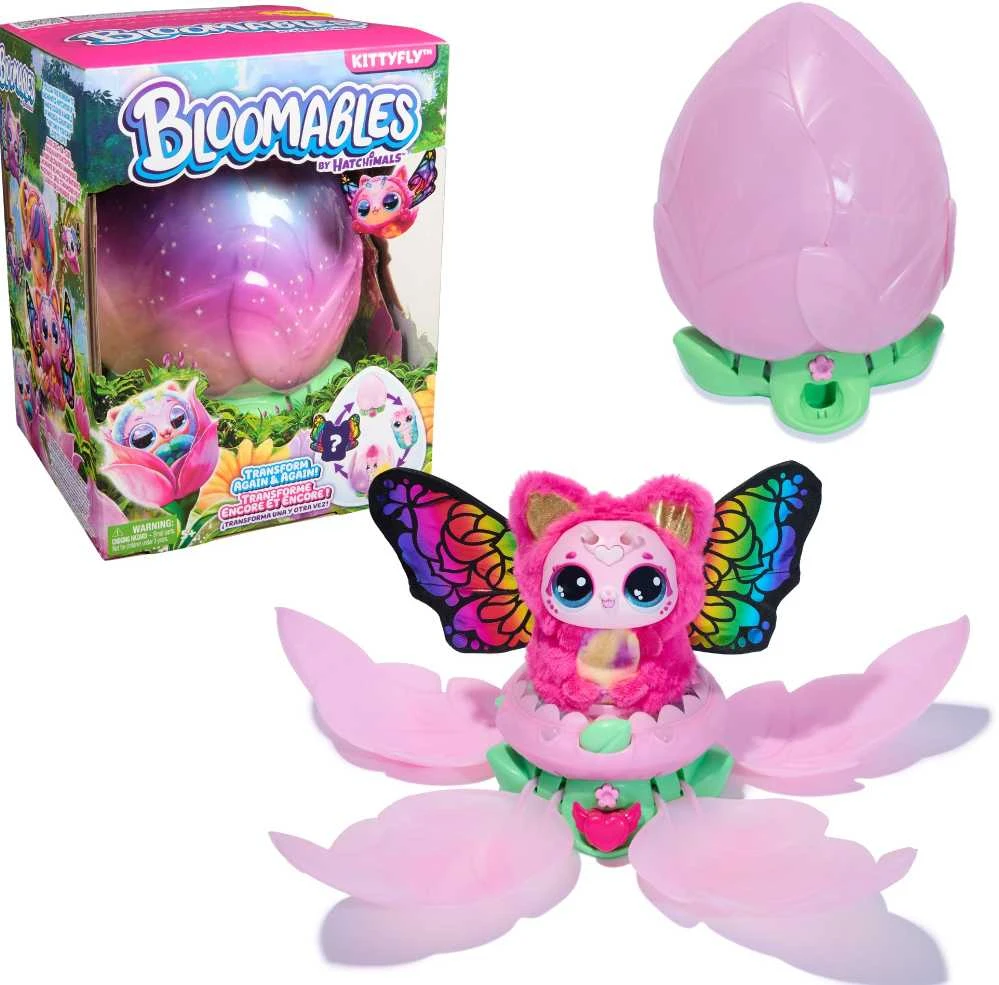 HATCHIMALS ALIVE Interaktyvus žaislas „Žydintis siurprizas-kačiukas“