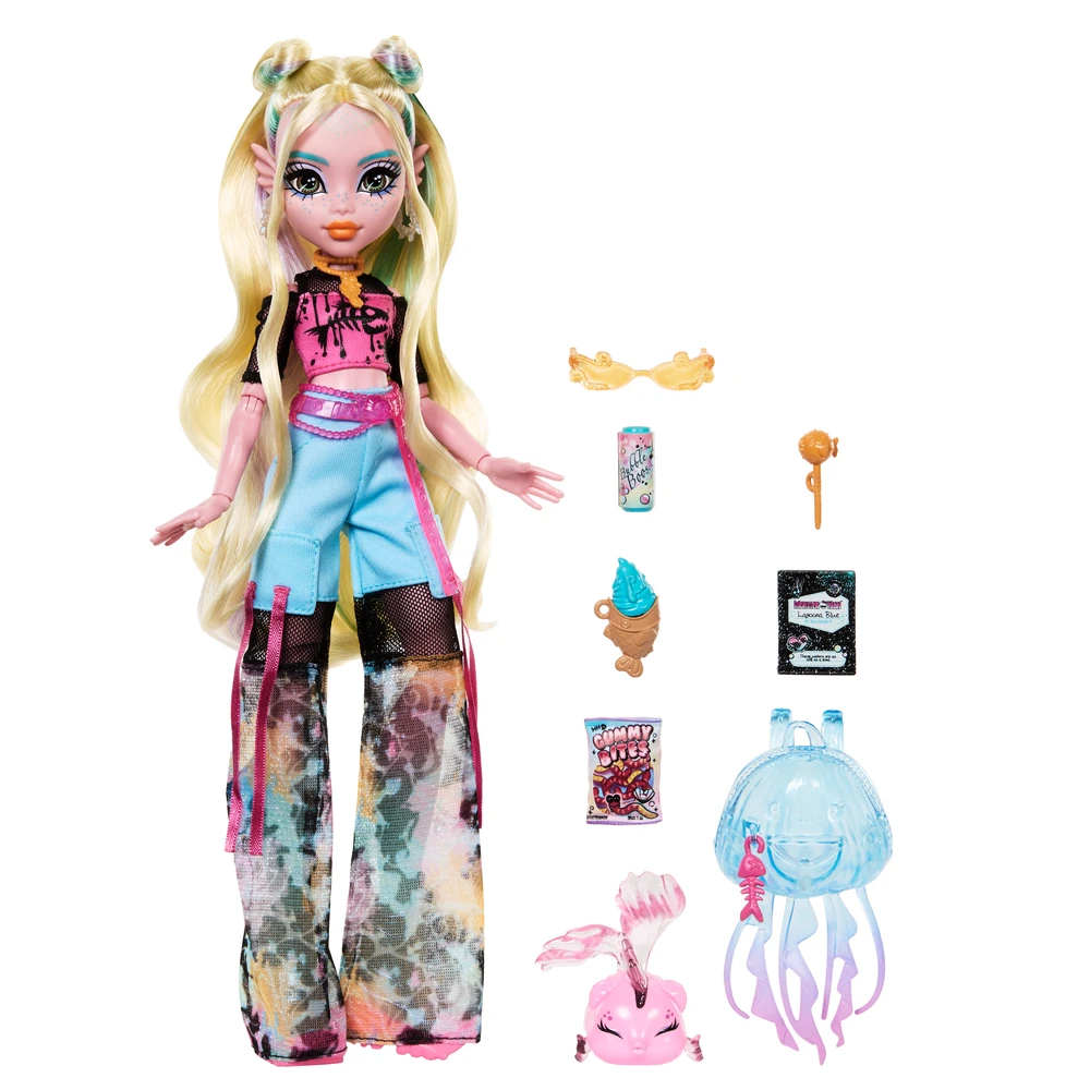 Mattel MONSTER HIGH lėlė – Lagūna (HXH75)