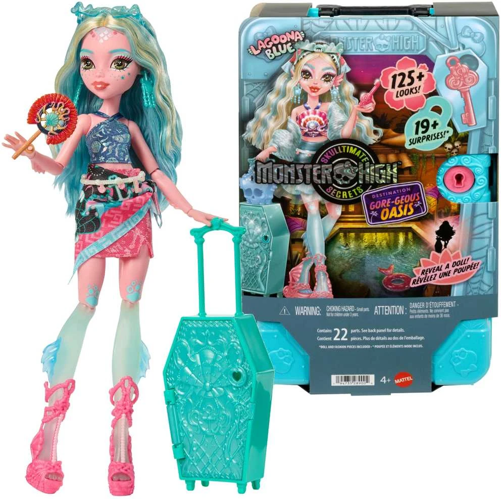 Mattel MONSTER HIGH SHULLTIMATE SECRETS Lagūnos rinkinys (JDR51)