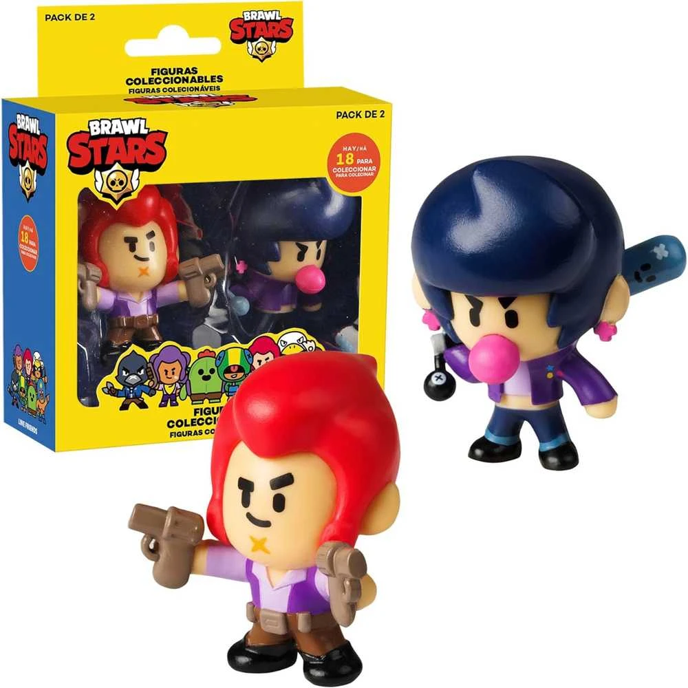 Pmi Kids World BRAWL STARS S1 FIGŪRĖLĖS - 2 VNT. A VERSIJA