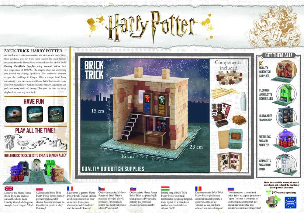 Kvidičo įrangos parduotuvė Bricks Build su Hariu Poteriu Trefl