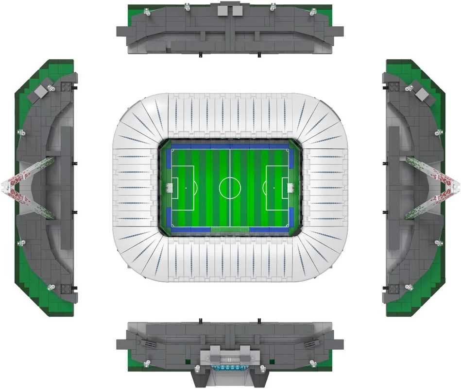 CaDA Allianz Stadium statybiniai blokai 3638 vienetai C66021W