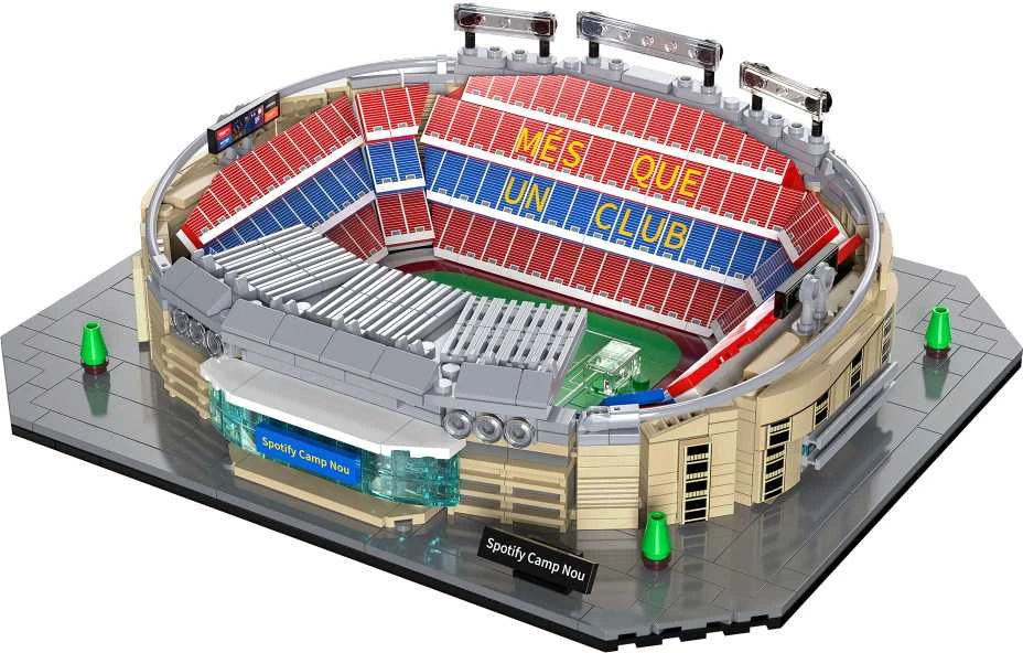CADA Construction Bricks Camp Nou futbolo stadionas 728 el C66023W